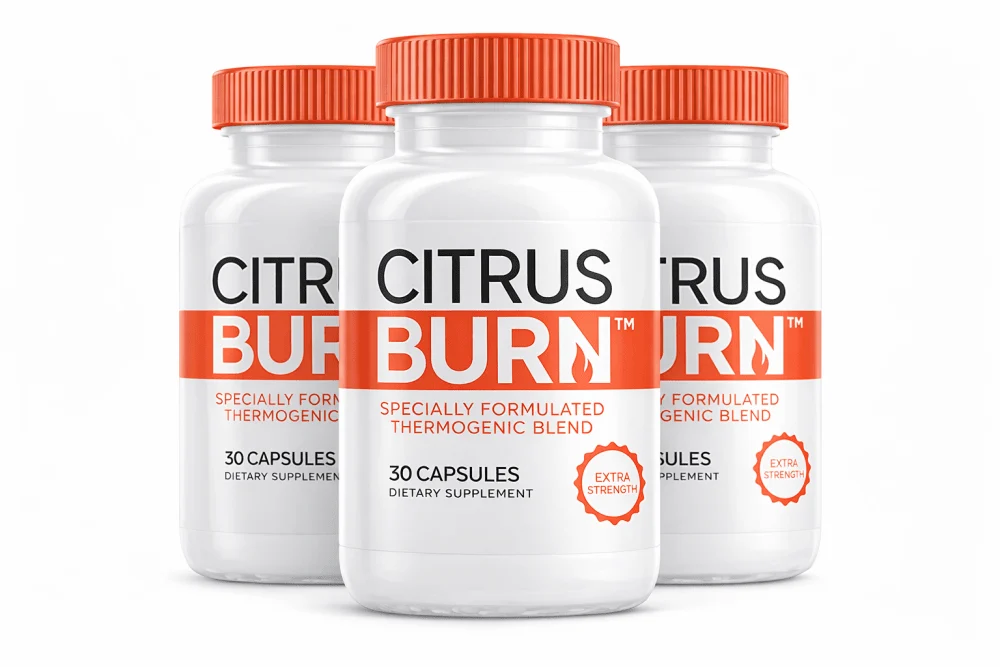 3 Bottles CitrusBurn Weight Loss Supplement
